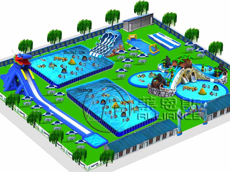 萊恩斯地級城市移動水上樂園投資營銷計(jì)劃分析